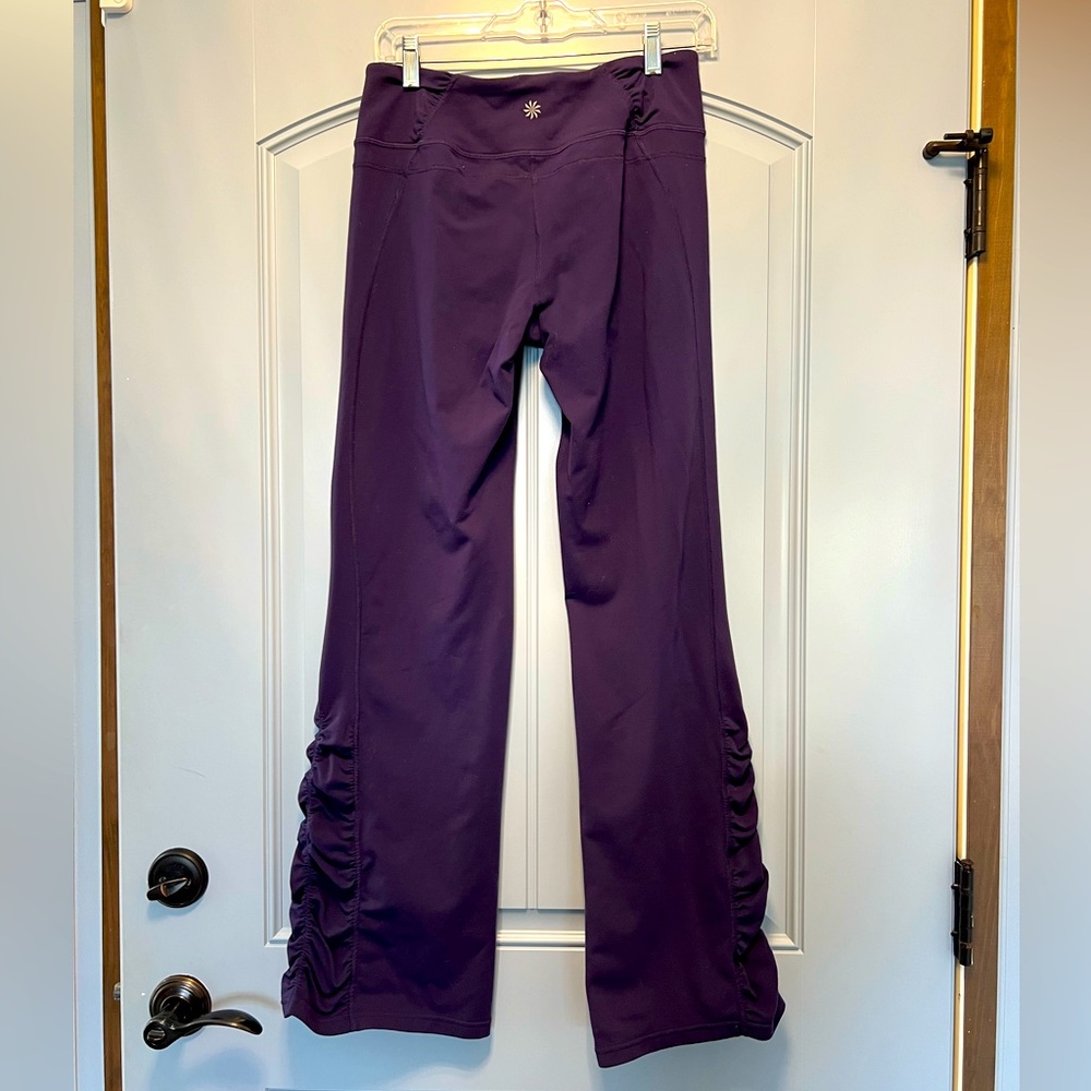 Athleta Posture Yoga Pants with Ruching